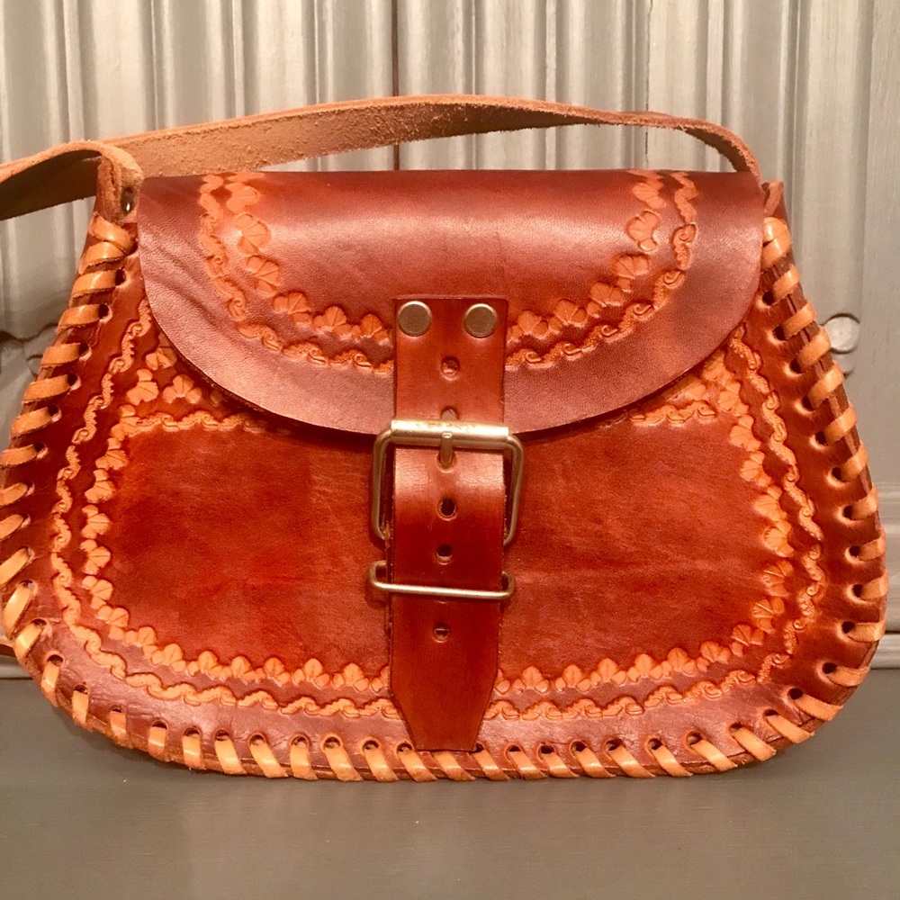 Crossbody leather purse! Ready for Rodeo!